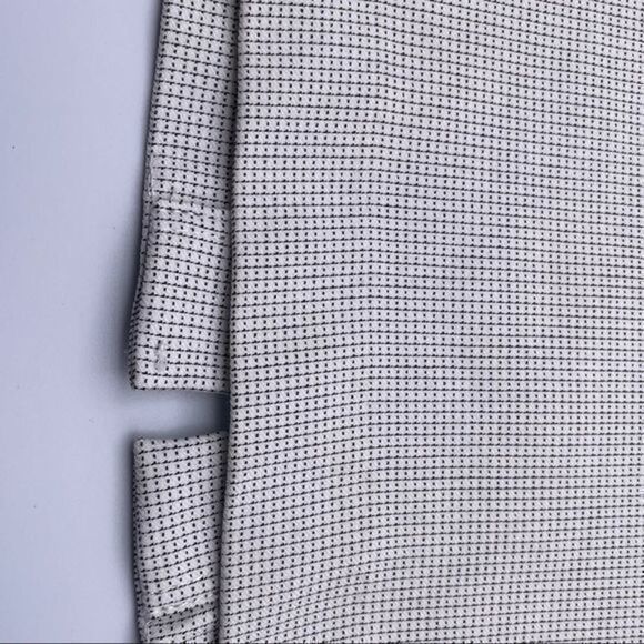 Lila Rose Pull-On Pencil Skirt Size 8 Stretch Black and White Pinstripe and Dots - Picture 8 of 9